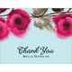 Blue Poppy Thank You Note Cards Image 3 of 3